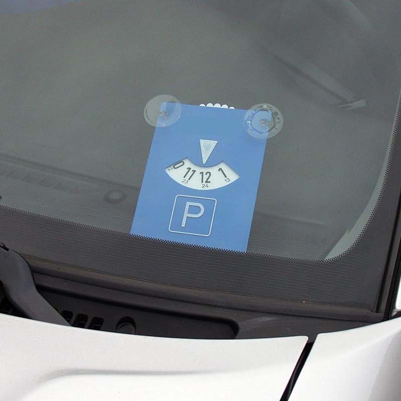 Temporäres Parkschild