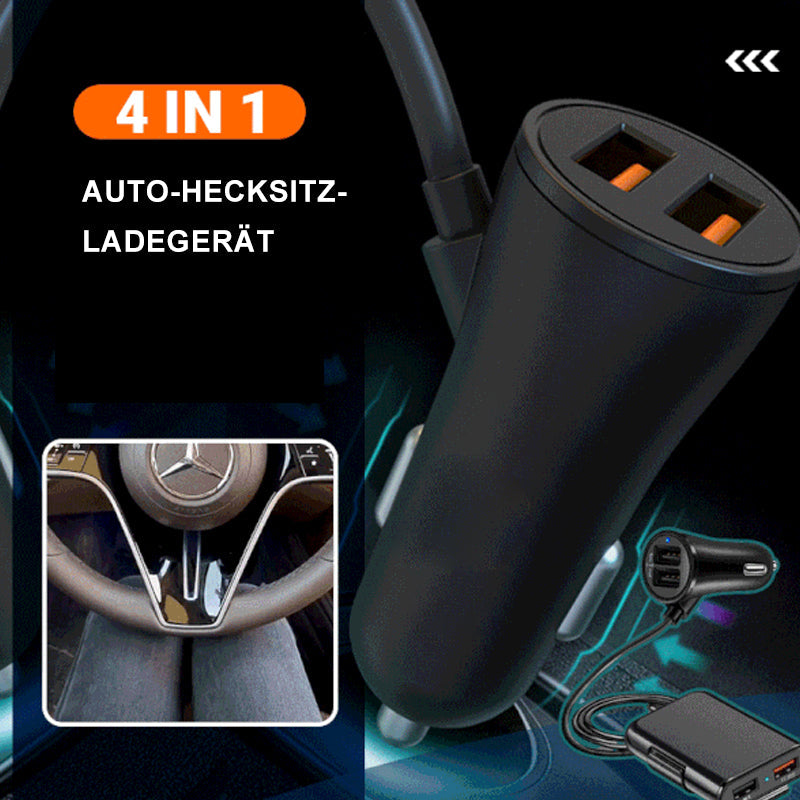 4 in 1 Auto-Rücksitzladegerät