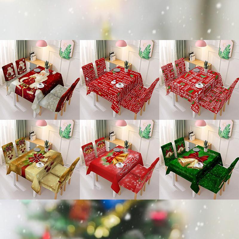 Nettjade™  (🎅Vorzeitiger Weihnachtsverkauf - Sparen Sie 50% RABATT🎅) Weihnachten Tischdecke Stuhlbezug Dekoration