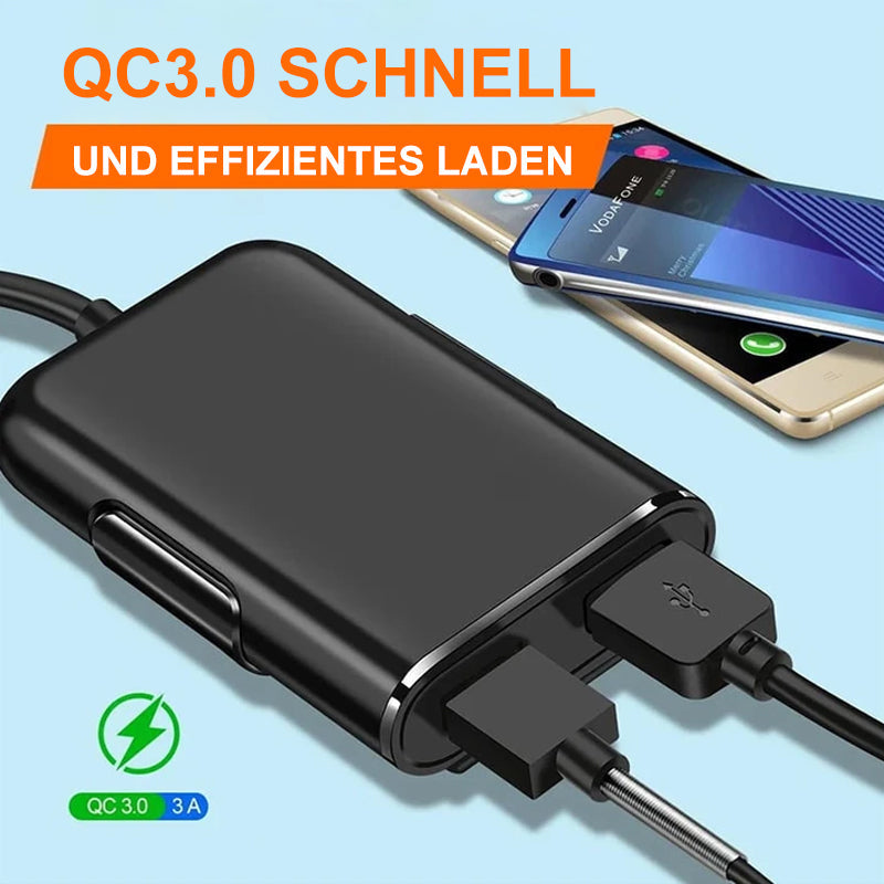 4 in 1 Auto-Rücksitzladegerät
