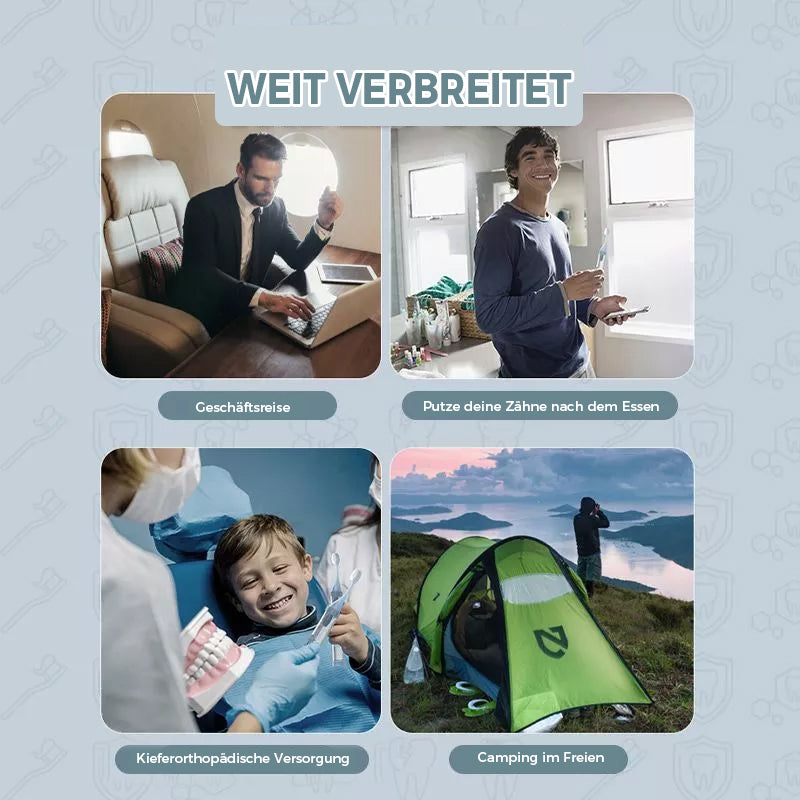 Tragbare Zahnbürste
