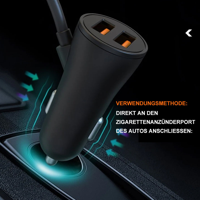 4 in 1 Auto-Rücksitzladegerät