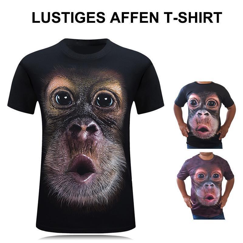 Lustiges Affen T-Shirt für Männer
