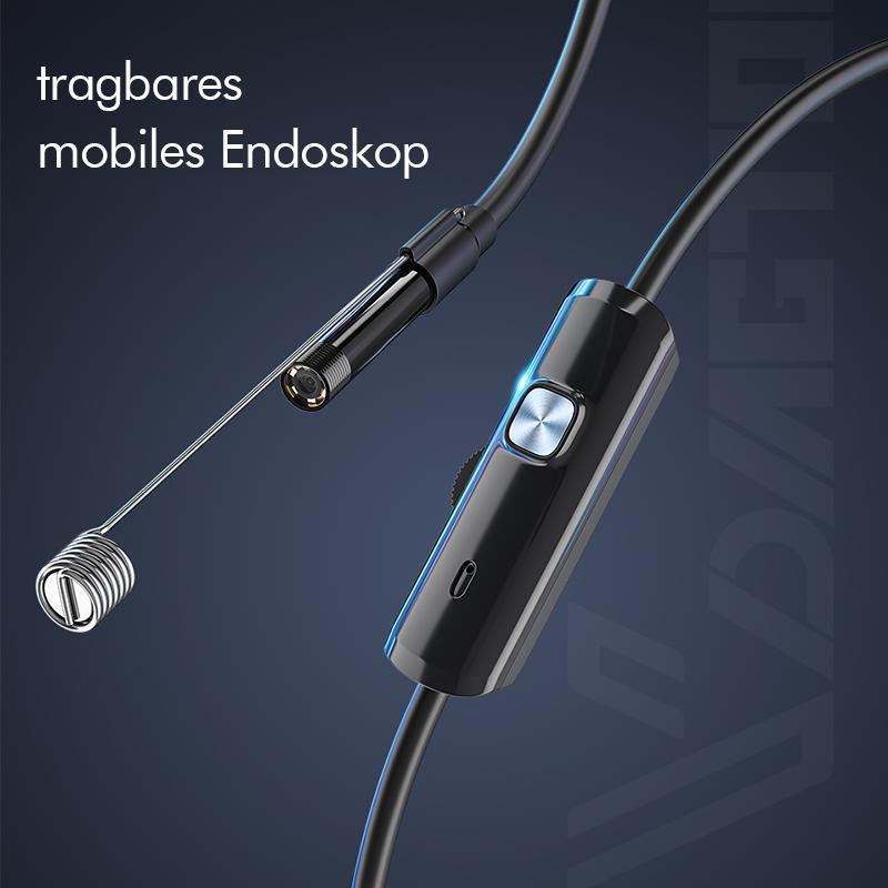Halbstarre, flexible Autofokus-WLAN-Endoskopkamera