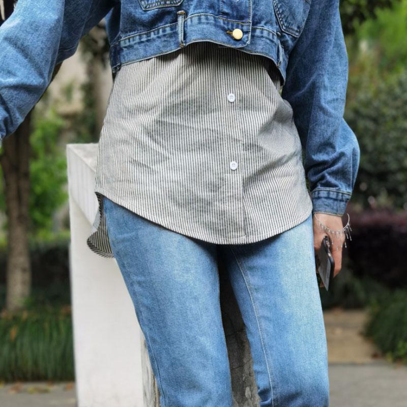 Nettjade™Neuer Rock mit hoher Taille - Hemdverlängerung