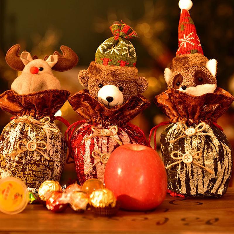 🎄Vorweihnachtsaktion🎅Wiederverwendbar Geschenktüten Weihnachten