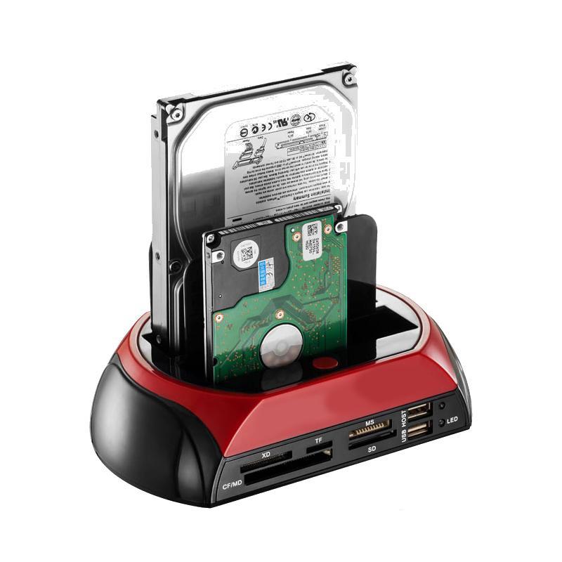 Nettjade™ Multifunktions-Festplattenleser