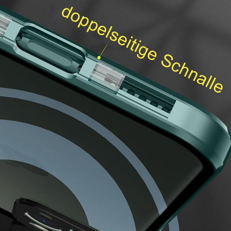 Hülle-für-IPhone mit doppelseitiger Schnalle
