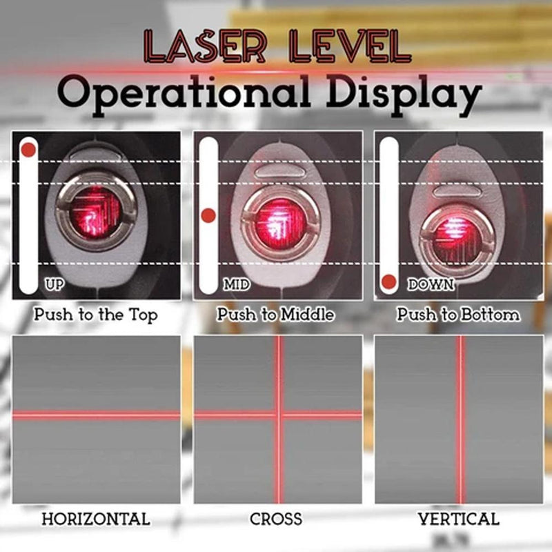 Mehrzweck-Laserebene 4-in-1-Lasermesswerkzeug