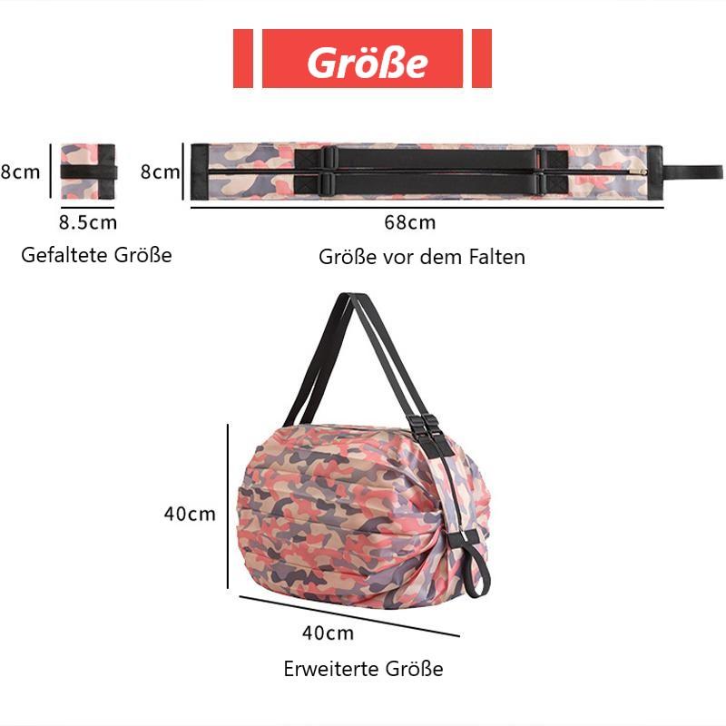 Nettjade™Faltbare Reise-Einkaufstasche