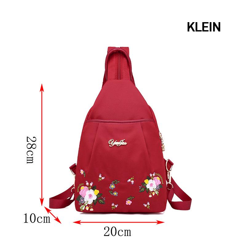 Nettjade™ Damen Rucksack mit Stickerei