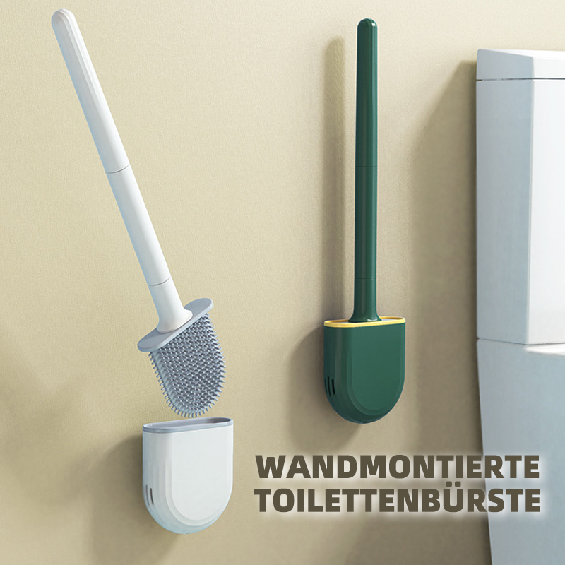 Wandmontierte Toilettenbürste