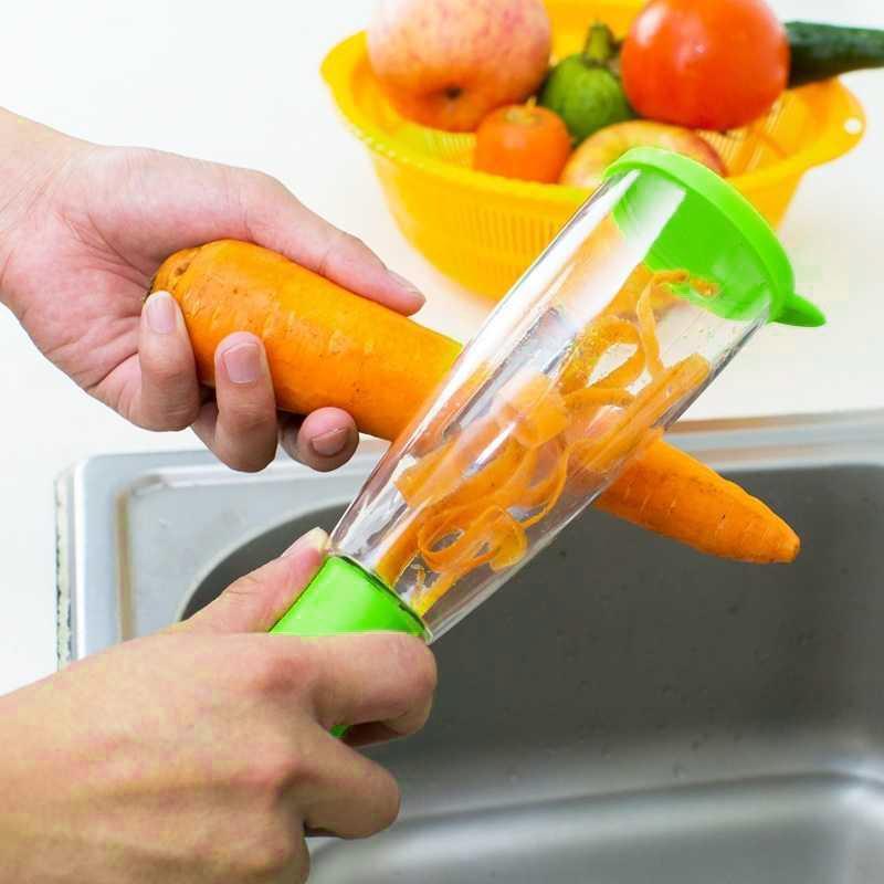 Nettjade™Aufbewahrungsschäler - Schäler mit Mülleimer