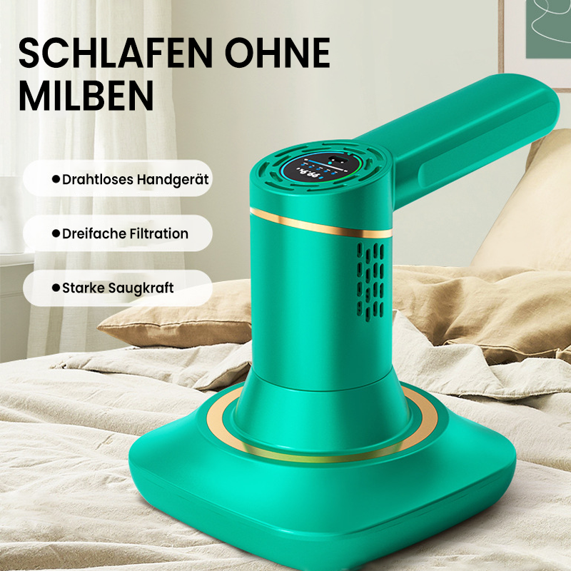 Kabelloser Staubsauger zur Entfernung von Milben