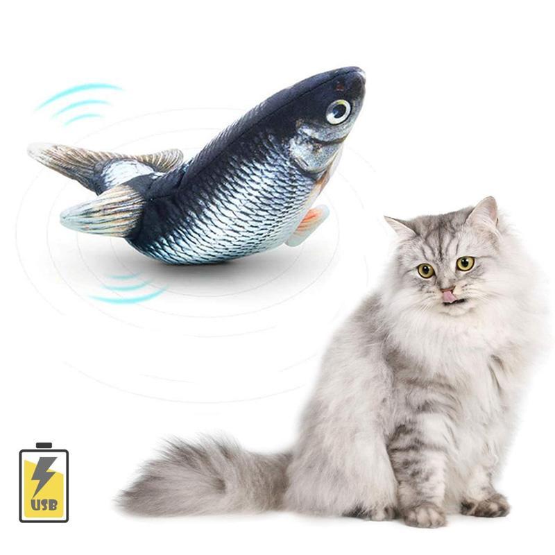 Nettjade™ Elektrischer Puppenfisch für Katze und Hunde