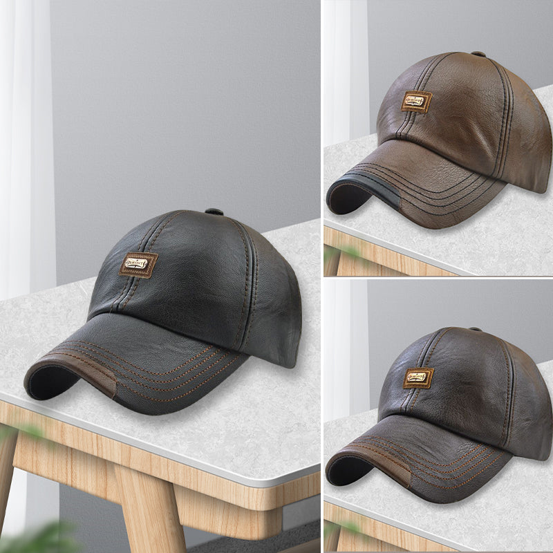 Neue Modische Lederkappe