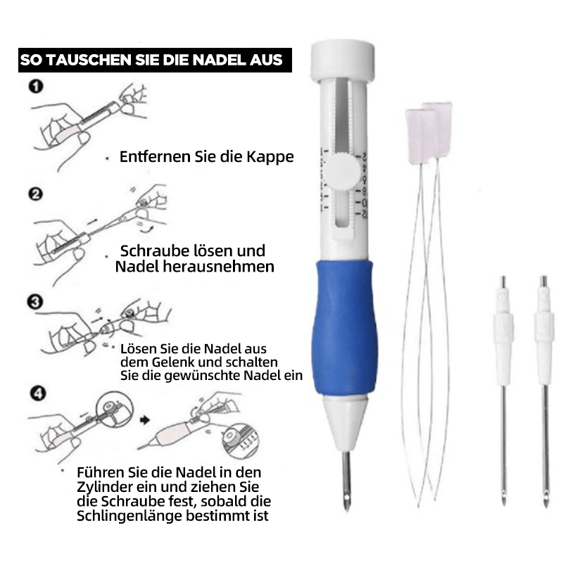 Nettjade™Magische Stickereien Werkzeugsatz