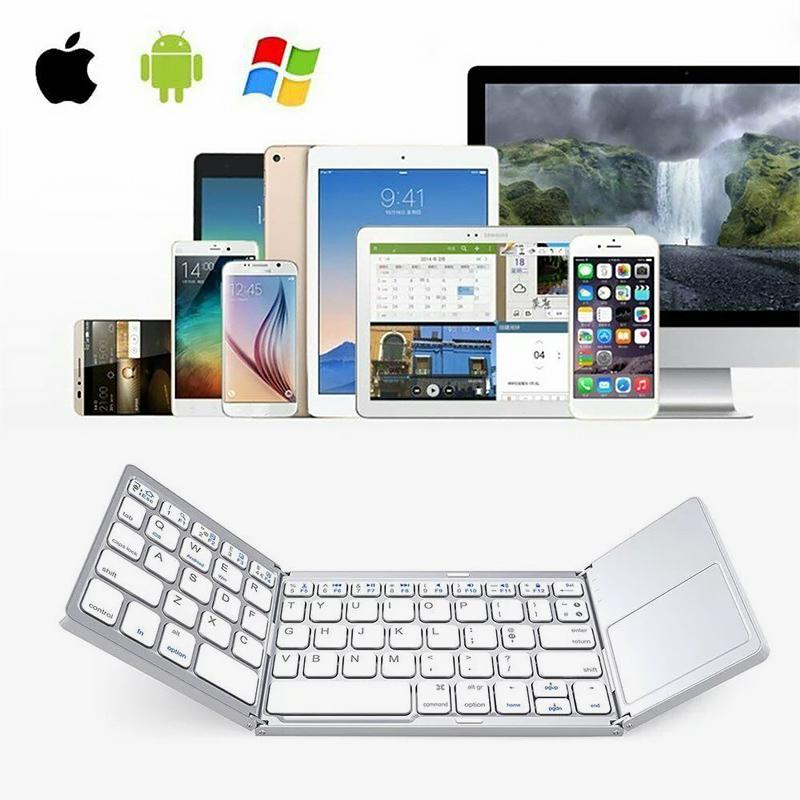 Nettjade™  Drahtlose faltbare Bluetooth-Tastatur