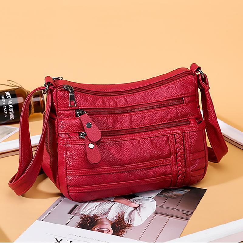 Nettjade™Mehrschichtige weiche vielseitige Tasche