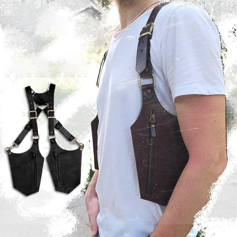 Doppelter Schulter Achseltasche