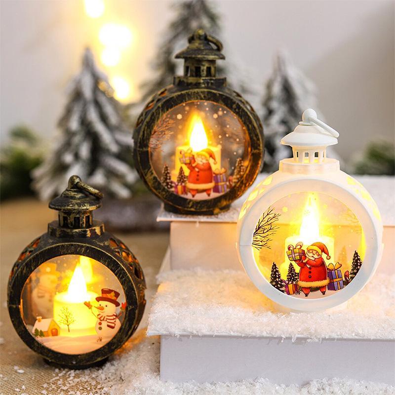 (🎅Vorzeitiger Weihnachtsverkauf - Sparen Sie 50% RABATT🎅) 2021 NEU Runde LED Kerze Weihnachtsdekoration Licht