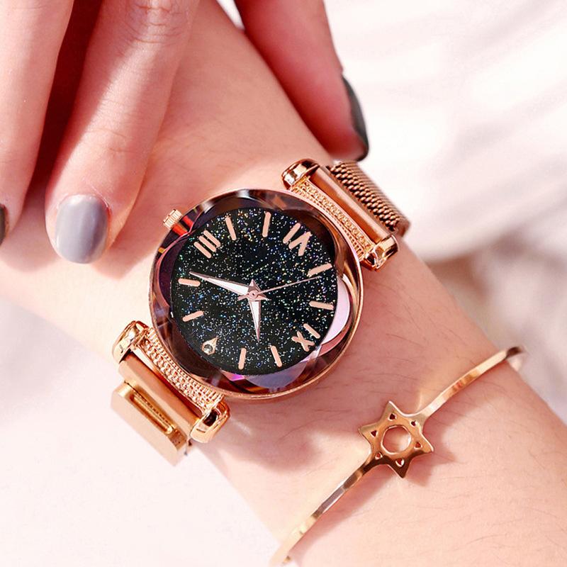Nettjade™Sternenhimmel Armbanduhr, Quarzuhr