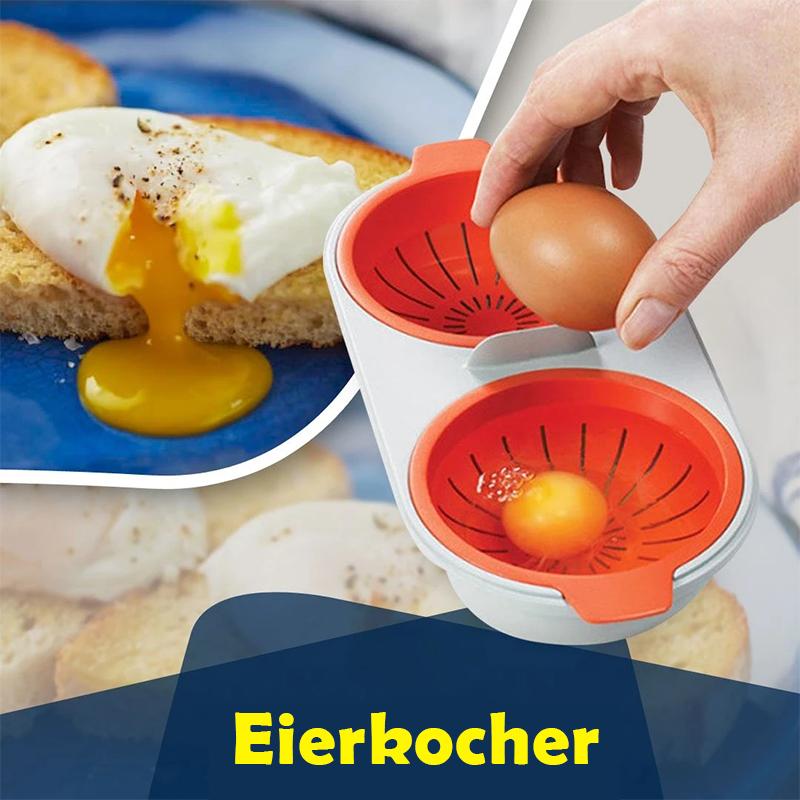 Nettjade™ Tragbarer Eierkocher für die Mikrowelle