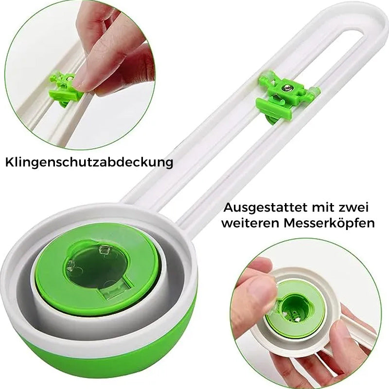 Modell mit rundem Schneidmesser