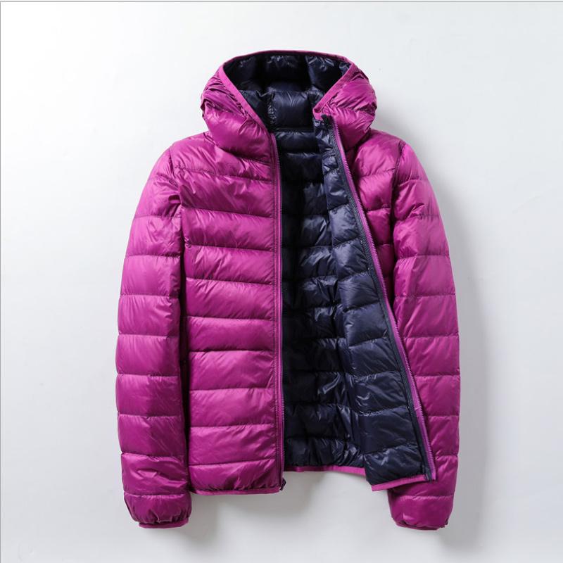 Nettjade™ Doppelseitige Daunenjacke