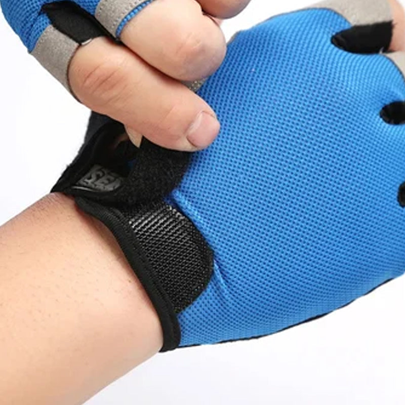 Rutschfester Halbfingerhandschuh zum Radfahren