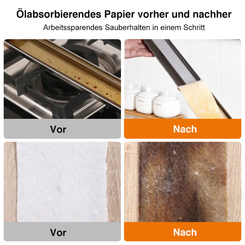 Verdicktes Dunstabzugshauben ölabsorbierendes Papier