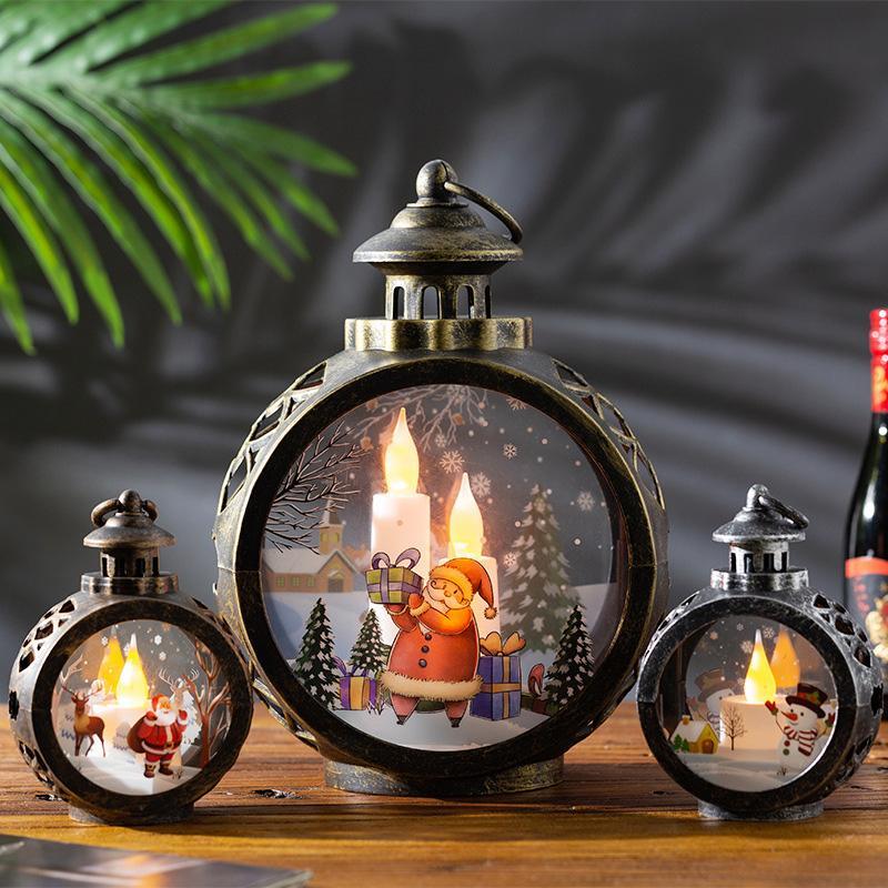 (🎅Vorzeitiger Weihnachtsverkauf - Sparen Sie 50% RABATT🎅) 2021 NEU Runde LED Kerze Weihnachtsdekoration Licht
