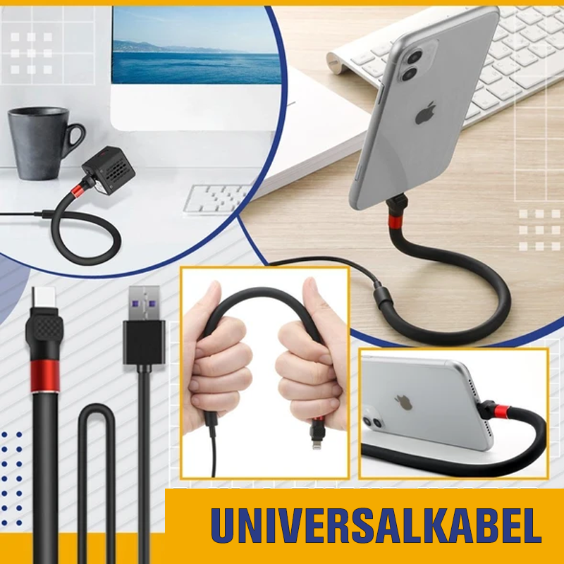 Nettjade™ 3-in-1 Telefonhalterung Universalkabel