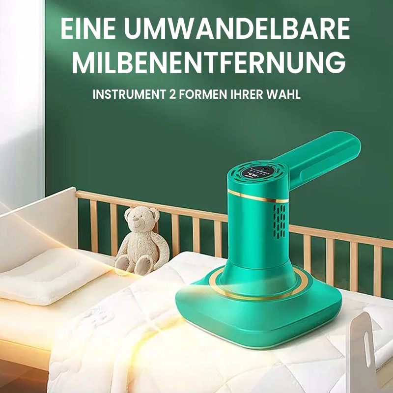 Kabelloser Staubsauger zur Entfernung von Milben