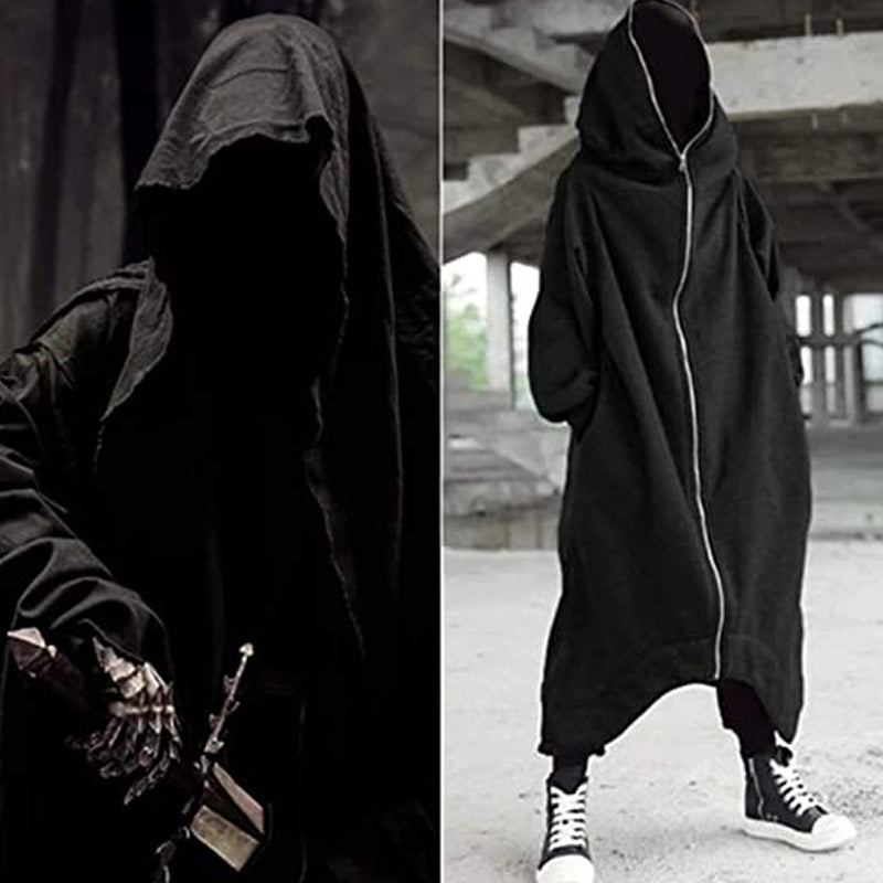Nettjade™  Unisex Langarm-Kapuzenmantel