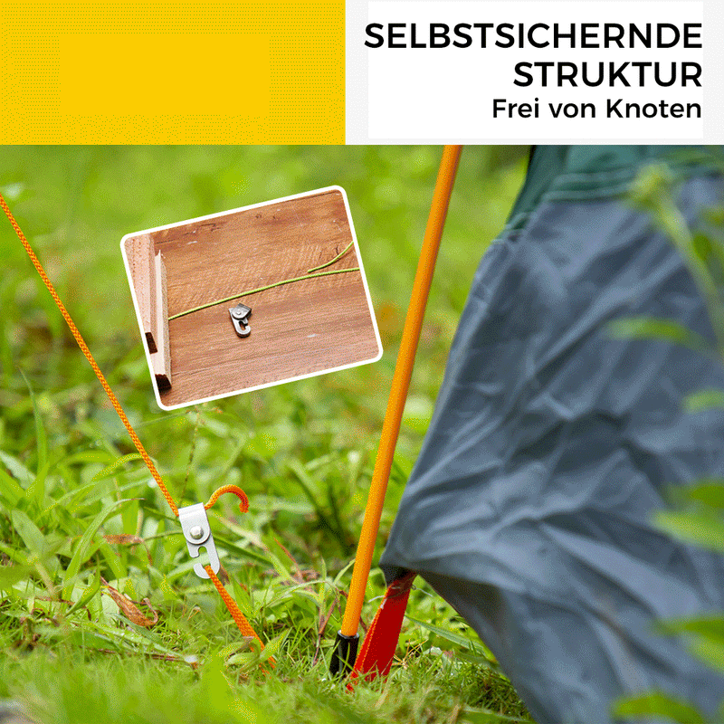 Zelt automatischer Verschlusshaken(4 Stück/Packung)