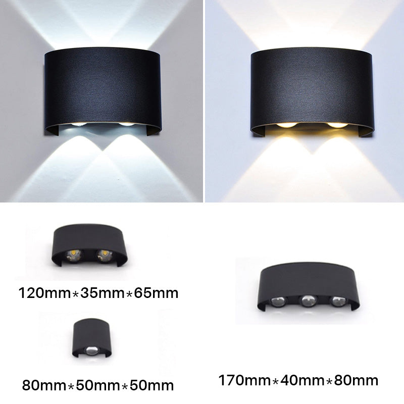 Nettjade™LED Geschwungene Wandlampe