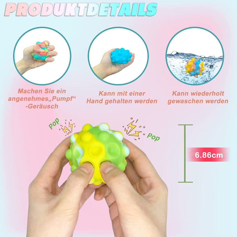 3D Silikon-Hüpfball