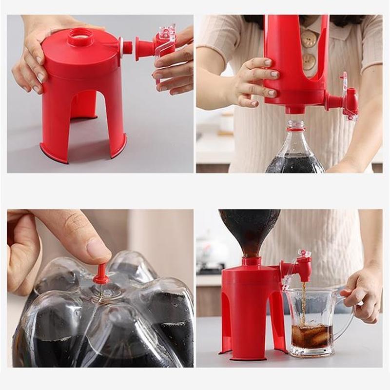 Nettjade™  Neue seltsame kreative Handdruckmaschine für kohlensäurehaltige Getränke