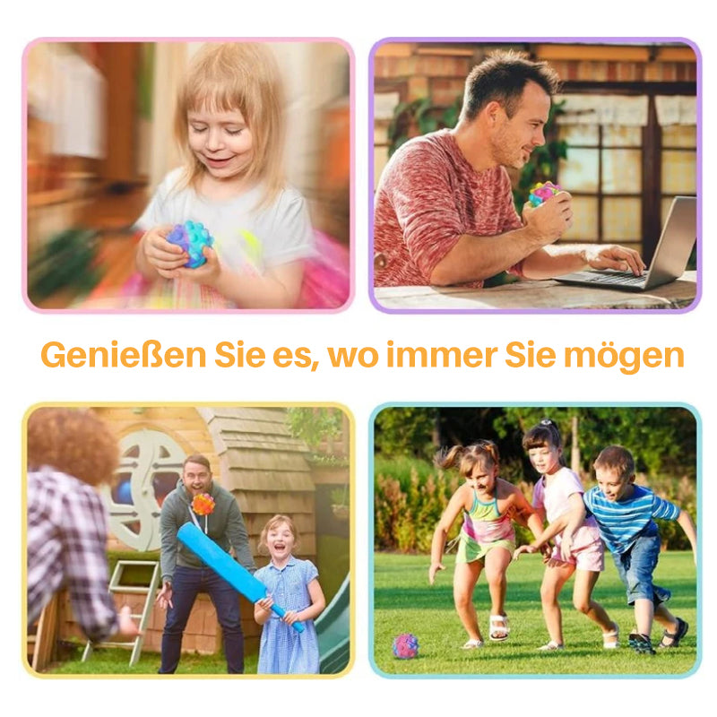 3D Silikon-Hüpfball