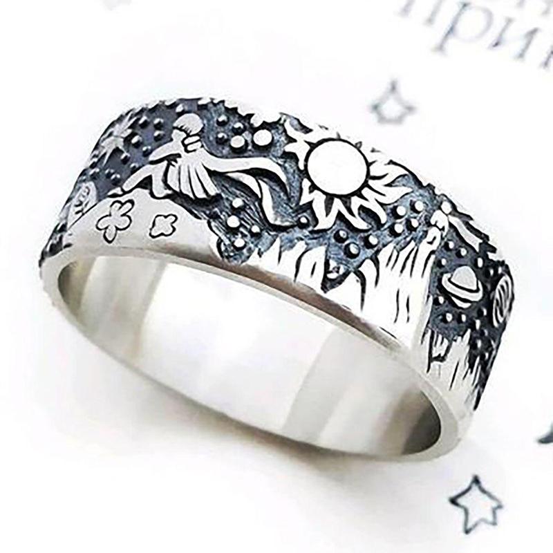 Nettjade™ Der Kleine Prinz Universum Ring