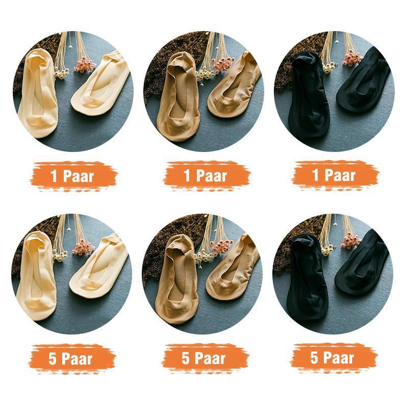 Nettjade™ 3D Fußmassage gepolsterte Lady Invisible Socken