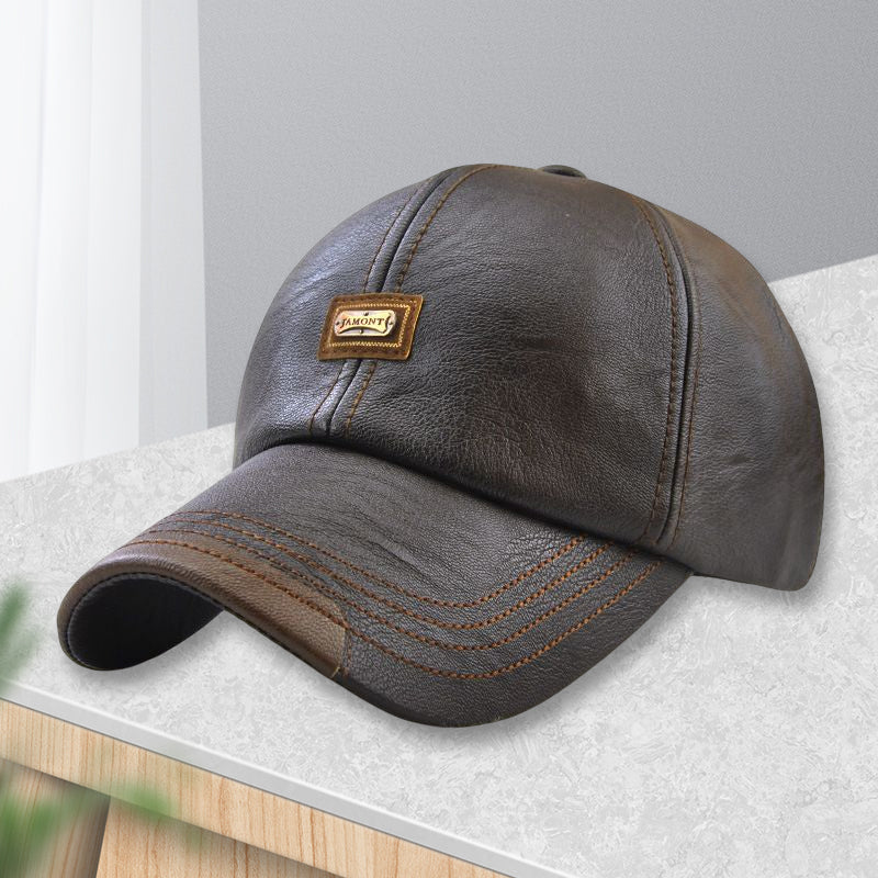 Neue Modische Lederkappe