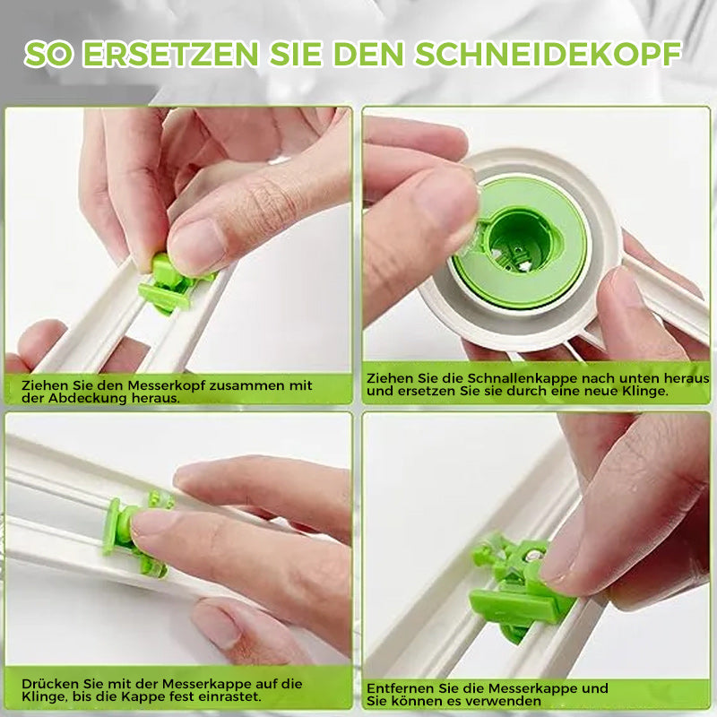 Modell mit rundem Schneidmesser