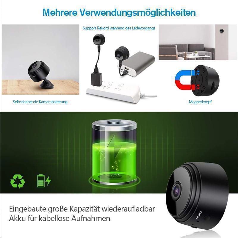 Nettjade™1080p magnetische WiFi Mini Kamera