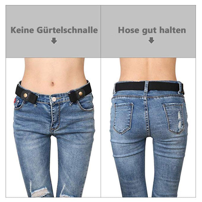 Nettjade™ Super Elastischer Schnallenfreier Gürtel für Damen und Herren