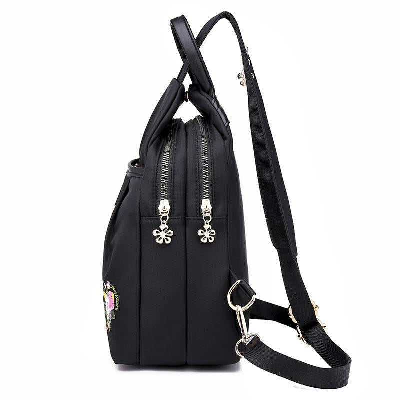 Nettjade™ Damen Rucksack mit Stickerei
