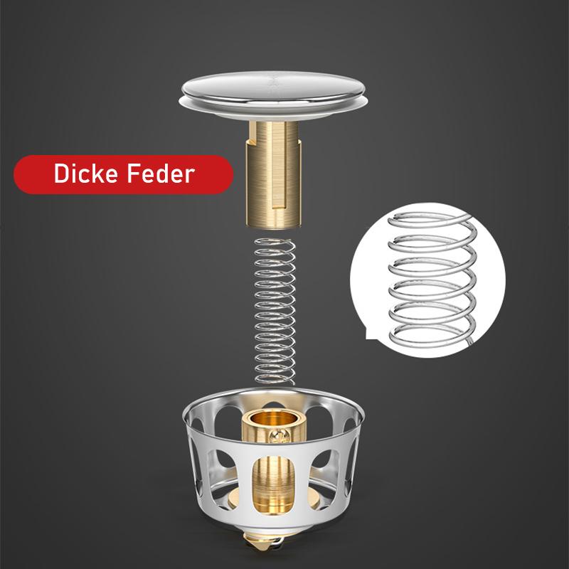 Nettjade™Universeller Edelstahl-Aufklappfilter