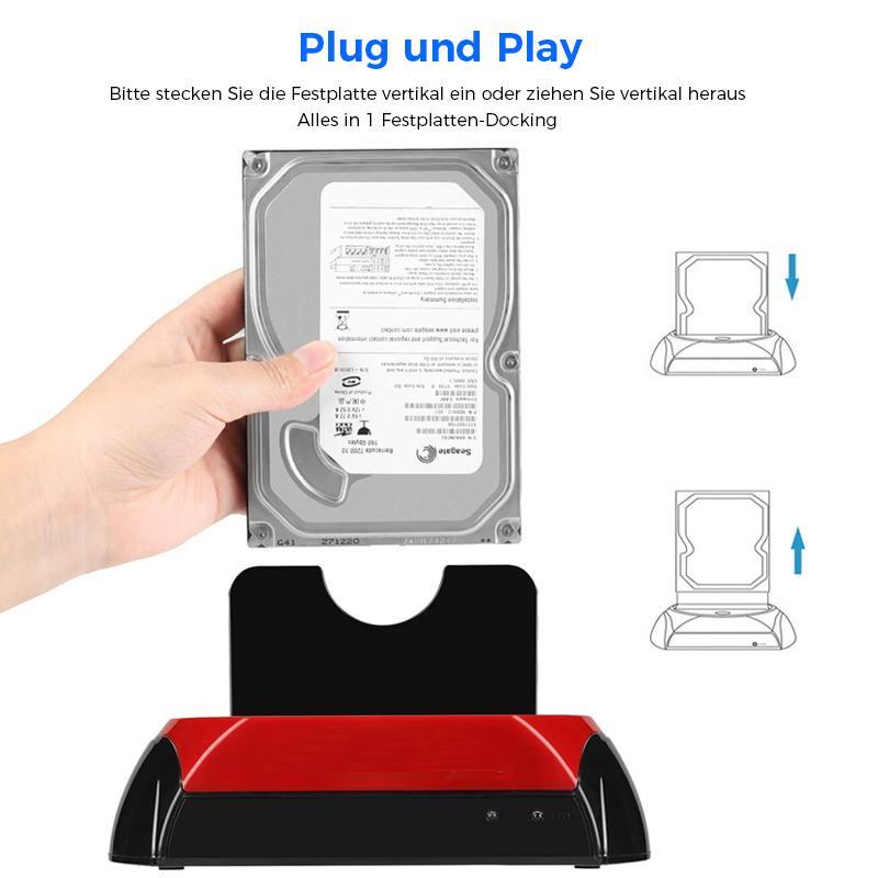 Nettjade™ Multifunktions-Festplattenleser