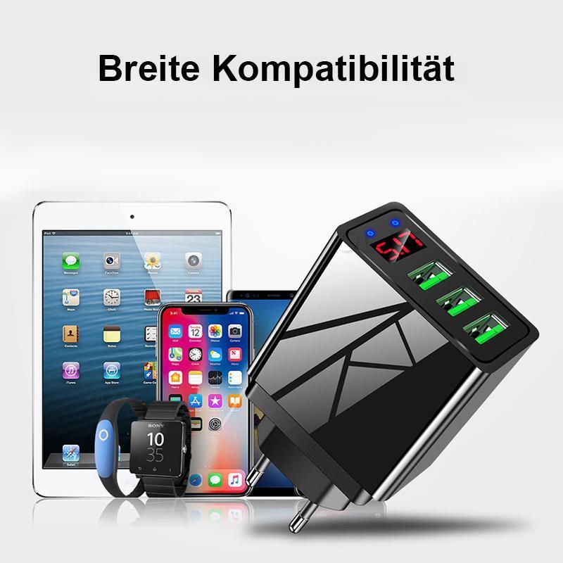 Nettjade™ Handy-Ladestecker mit digitaler Anzeige